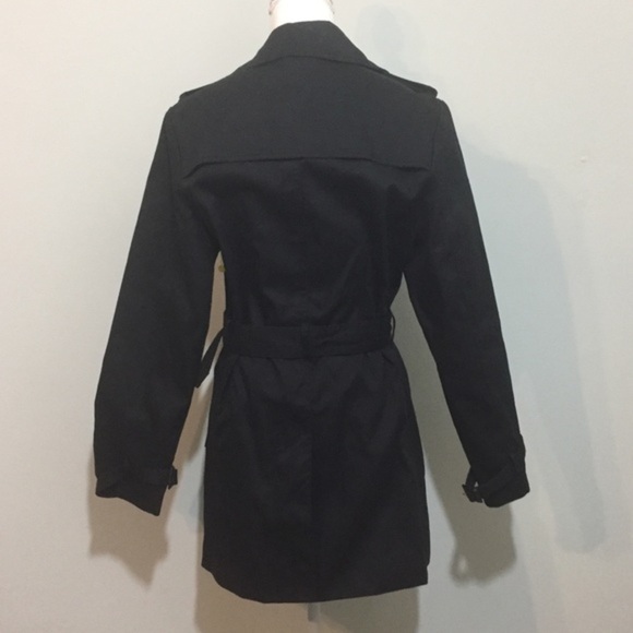 NWT Phillip Lim Target Black Belted Trench Coat - Picture 4 of 7